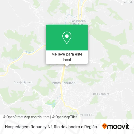 Hospedagem Robadey Nf mapa
