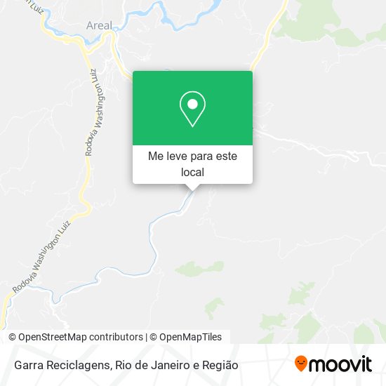 Garra Reciclagens mapa