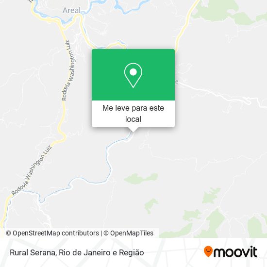 Rural Serana mapa