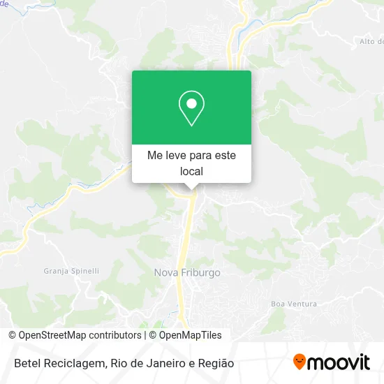Betel Reciclagem mapa