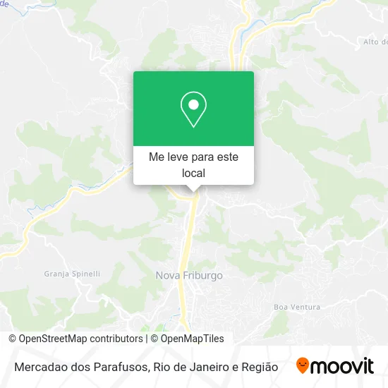 Mercadao dos Parafusos mapa