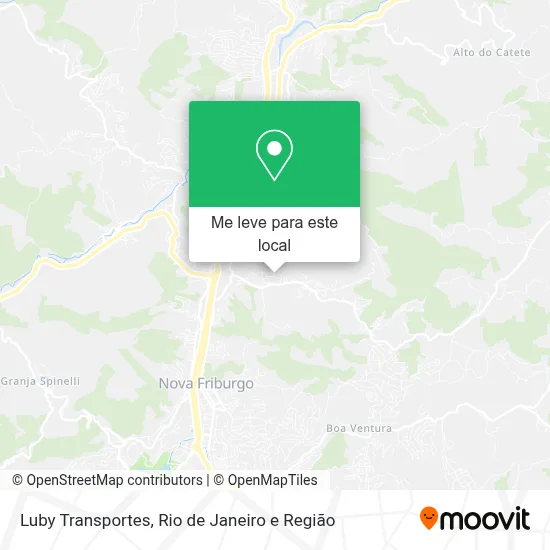 Luby Transportes mapa