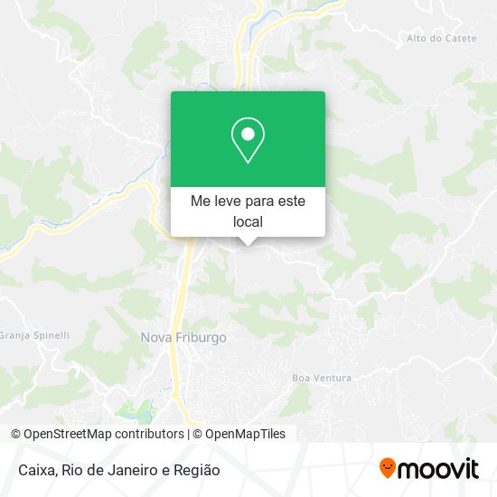 Caixa mapa