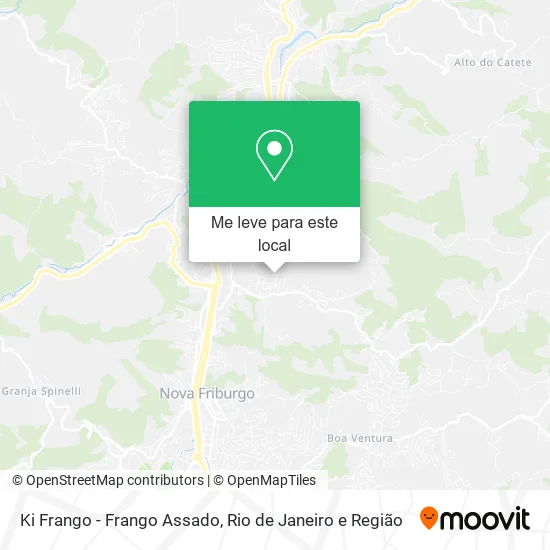 Ki Frango - Frango Assado mapa