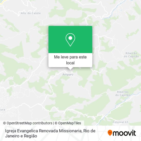 Igreja Evangelica Renovada Missionaria mapa
