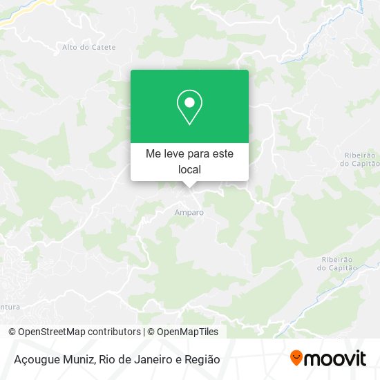 Açougue Muniz mapa