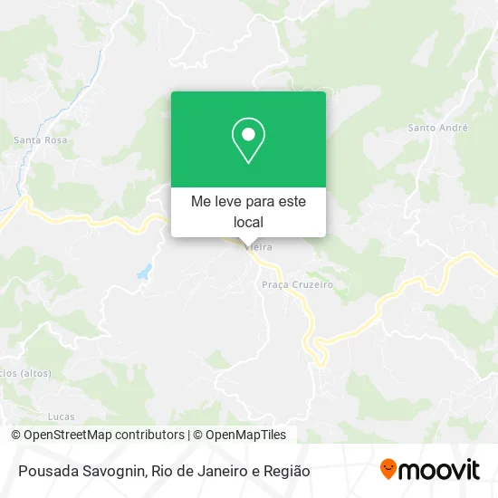 Pousada Savognin mapa