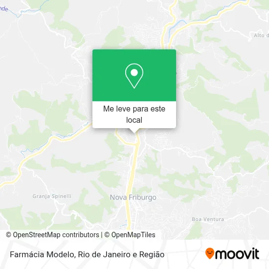 Farmácia Modelo mapa