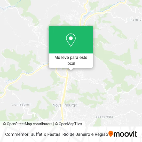 Commemori Buffet & Festas mapa