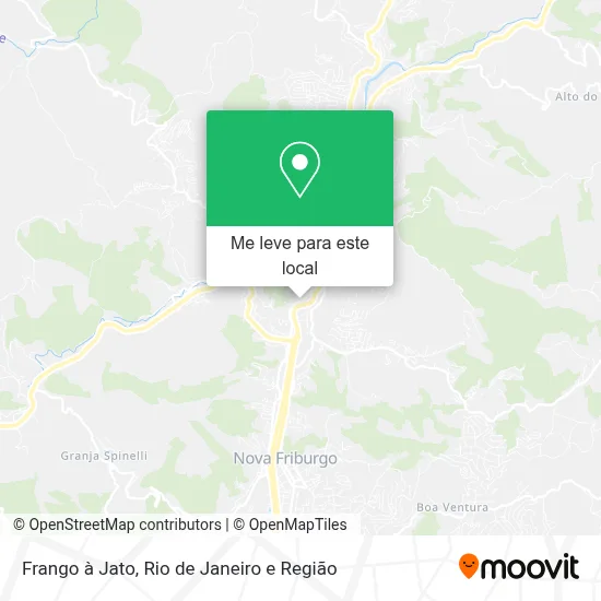 Frango à Jato mapa