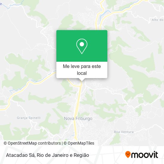 Atacadao Sá mapa