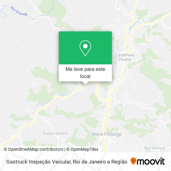 Gastruck Inspeção Veicular mapa