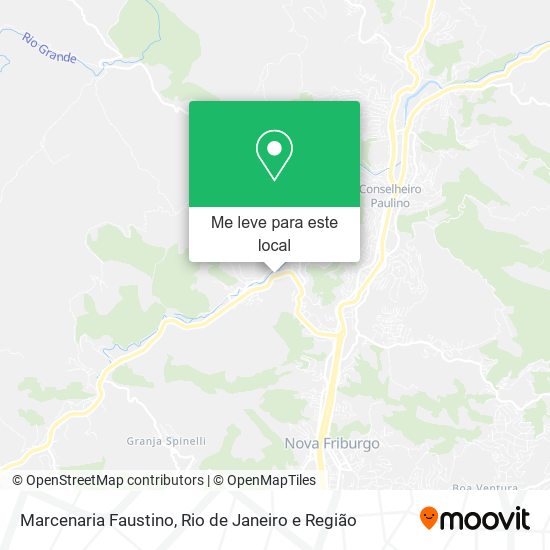 Marcenaria Faustino mapa