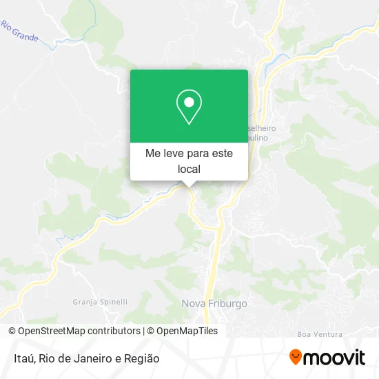 Itaú mapa