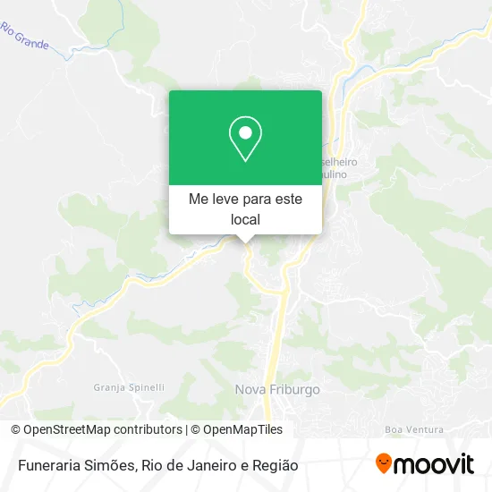 Funeraria Simões mapa