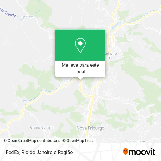 FedEx mapa