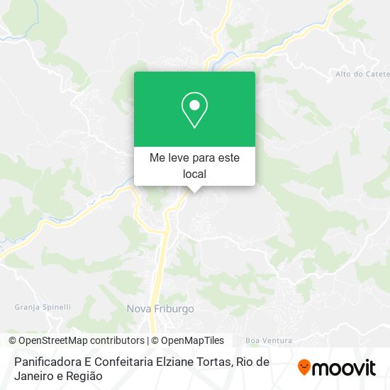Panificadora E Confeitaria Elziane Tortas mapa