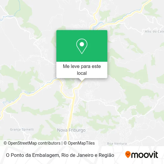 O Ponto da Embalagem mapa