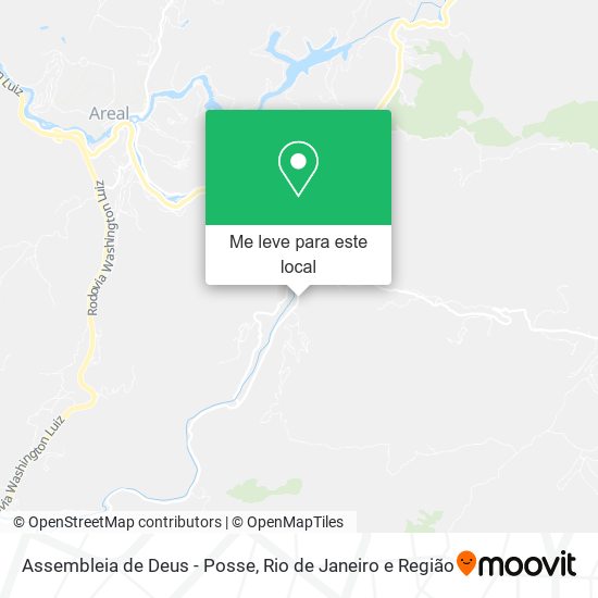 Assembleia de Deus - Posse mapa