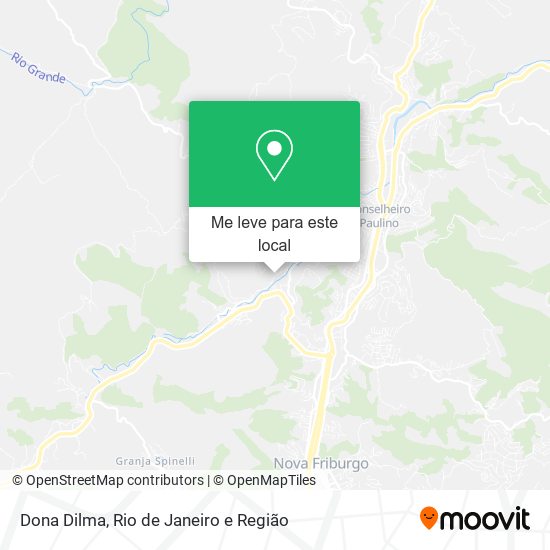 Dona Dilma mapa