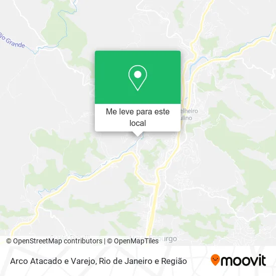 Arco Atacado e Varejo mapa