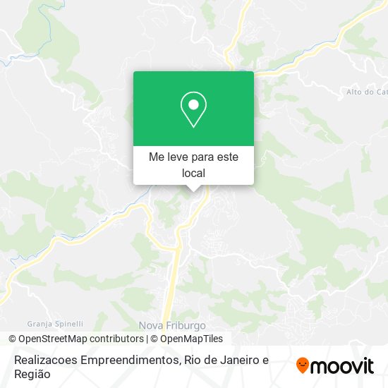 Realizacoes Empreendimentos mapa