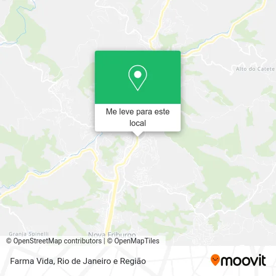 Farma Vida mapa