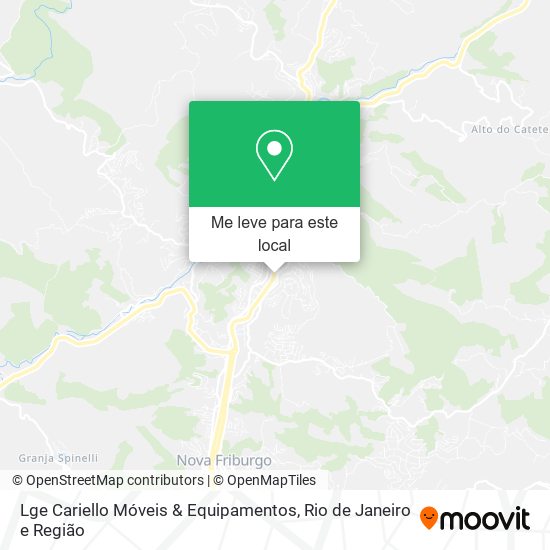 Lge Cariello Móveis & Equipamentos mapa