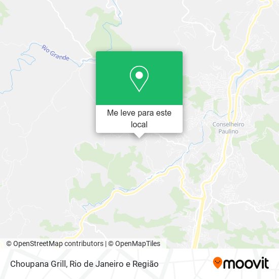 Choupana Grill mapa