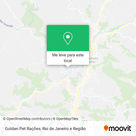 Golden Pet Rações mapa