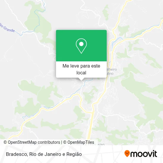Bradesco mapa