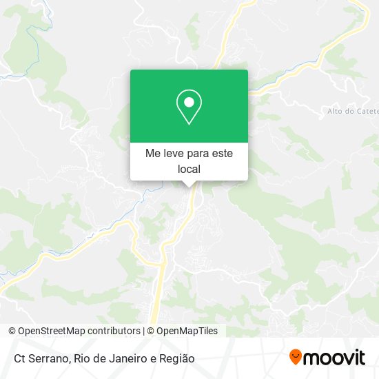 Ct Serrano mapa
