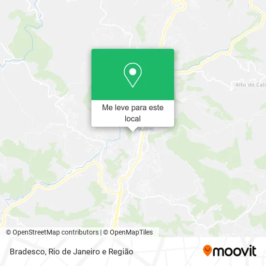 Bradesco mapa