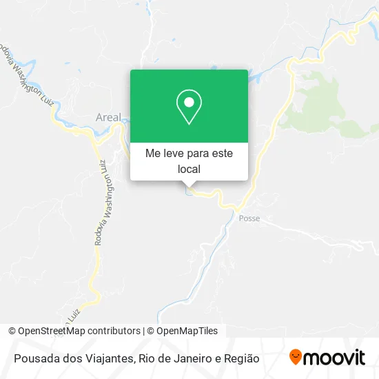 Pousada dos Viajantes mapa