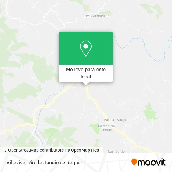 Villevive mapa