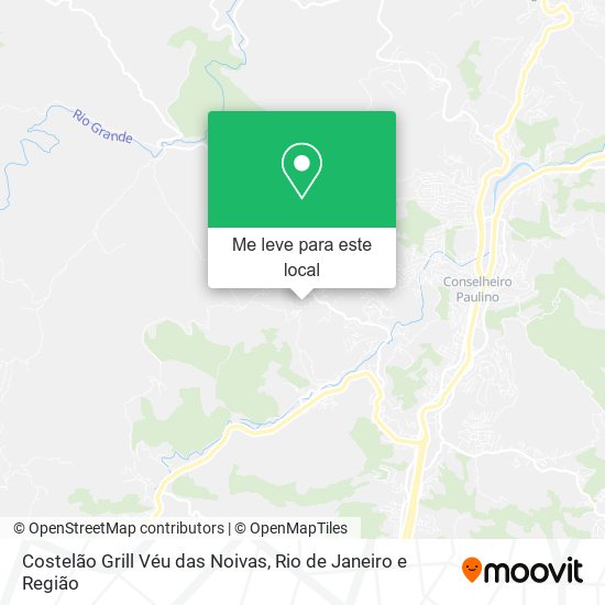 Costelão Grill Véu das Noivas mapa
