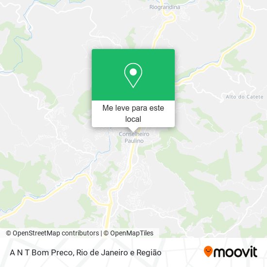 A N T Bom Preco mapa