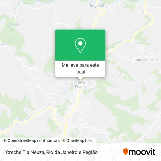 Creche Tia Neuza mapa