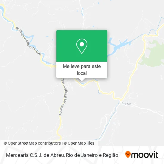 Mercearia C.S.J. de Abreu mapa