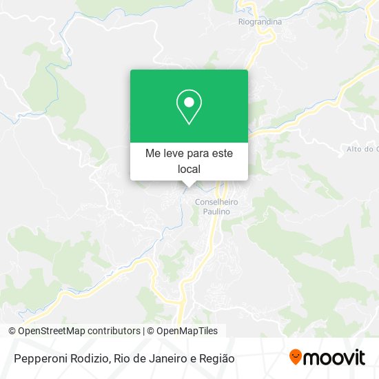 Pepperoni Rodizio mapa
