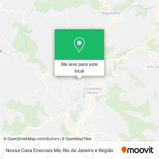 Nossa Casa Enxovais Me mapa