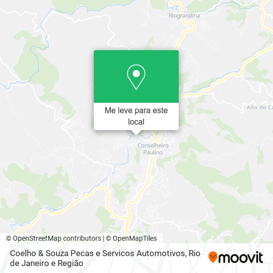 Coelho & Souza Pecas e Servicos Automotivos mapa