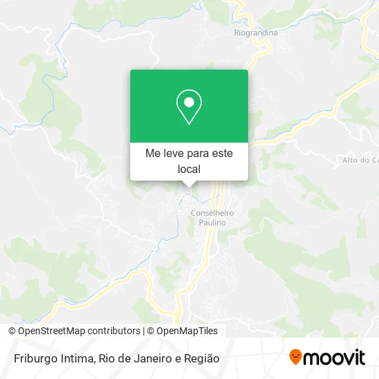 Friburgo Intima mapa