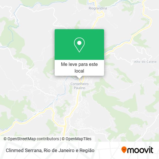 Clinmed Serrana mapa