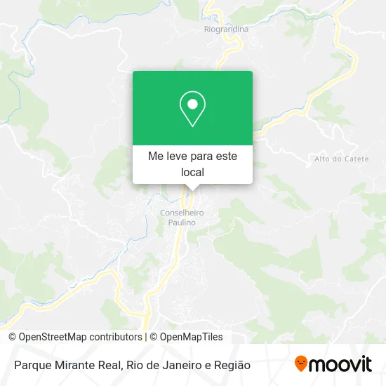 Parque Mirante Real mapa