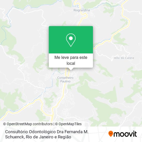Consultório Odontológico Dra Fernanda M. Schuenck mapa