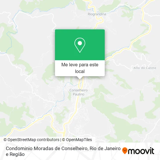 Condominio Moradas de Conselheiro mapa