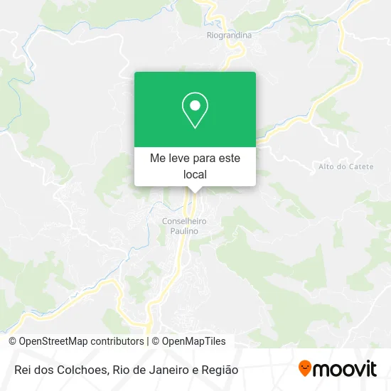 Rei dos Colchoes mapa