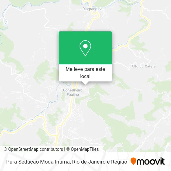 Pura Seducao Moda Intima mapa