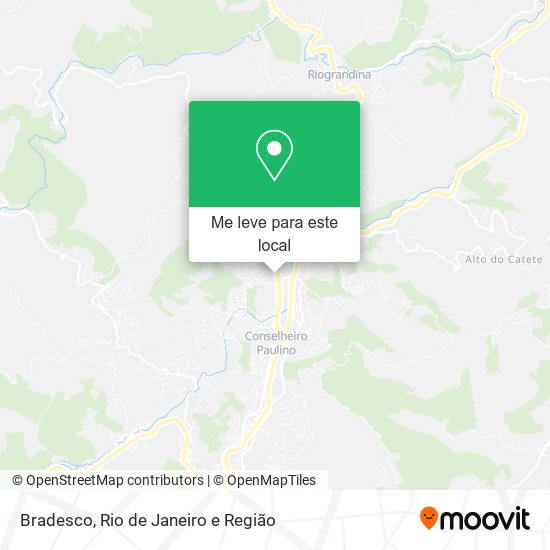 Bradesco mapa